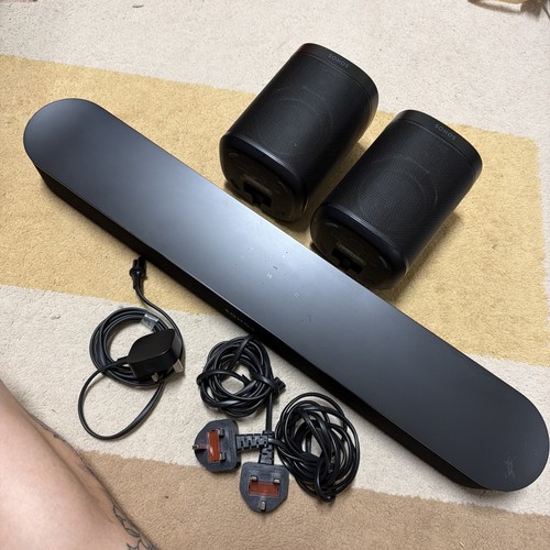 Sonos set with - set, +