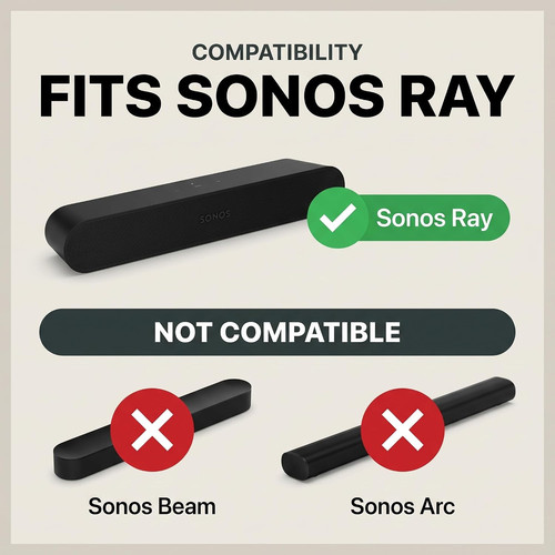 Wall mount for sonos ray - mount,