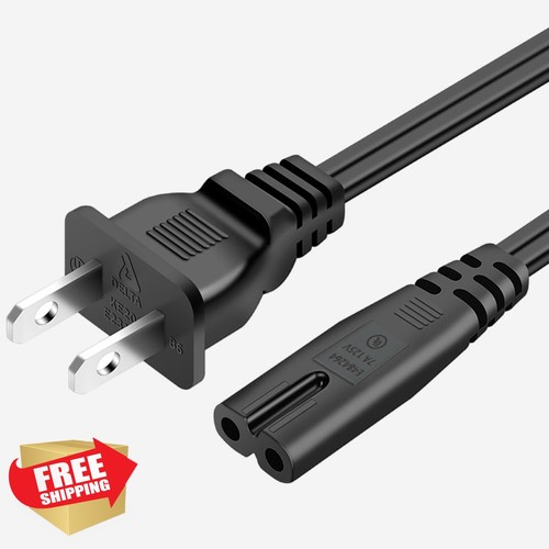 Goffeu 6ft prong power cord - 6ft,